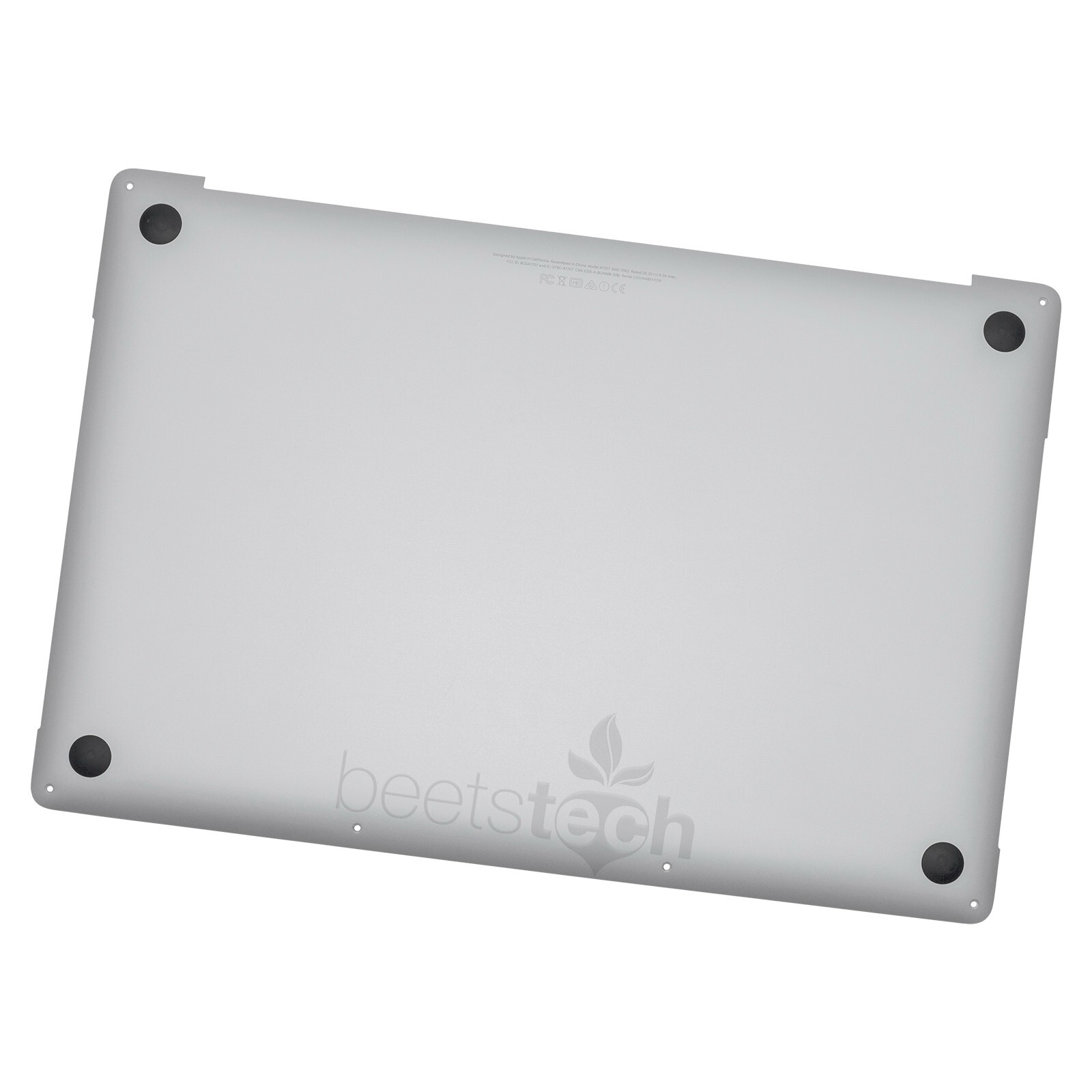 GRADE_B SILVER BOTTOM CASE – MacBook Pro 15″ A1707 2016 2017, A1990 2018 2019
