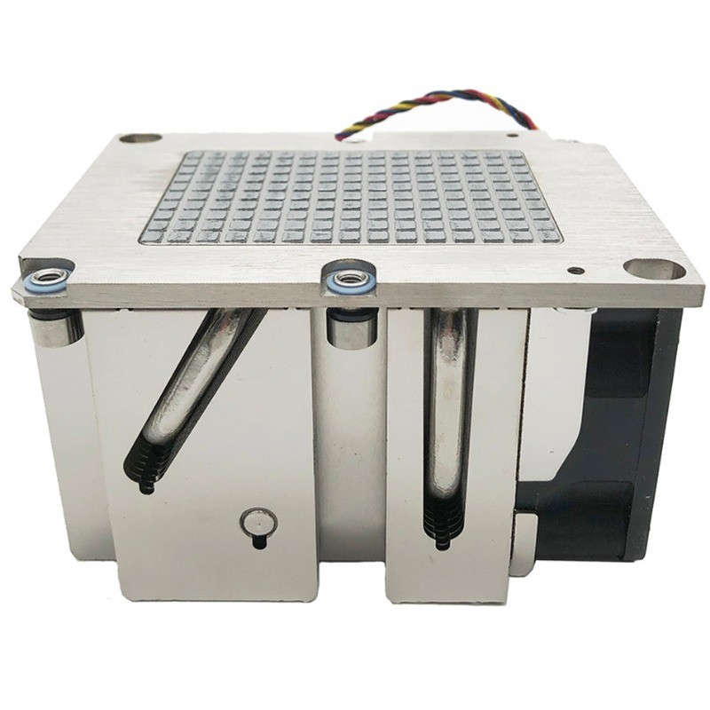 Intel LGA3647 2U CPU Cooler 3 Heat Pipes PWM Fan Rectangular Active