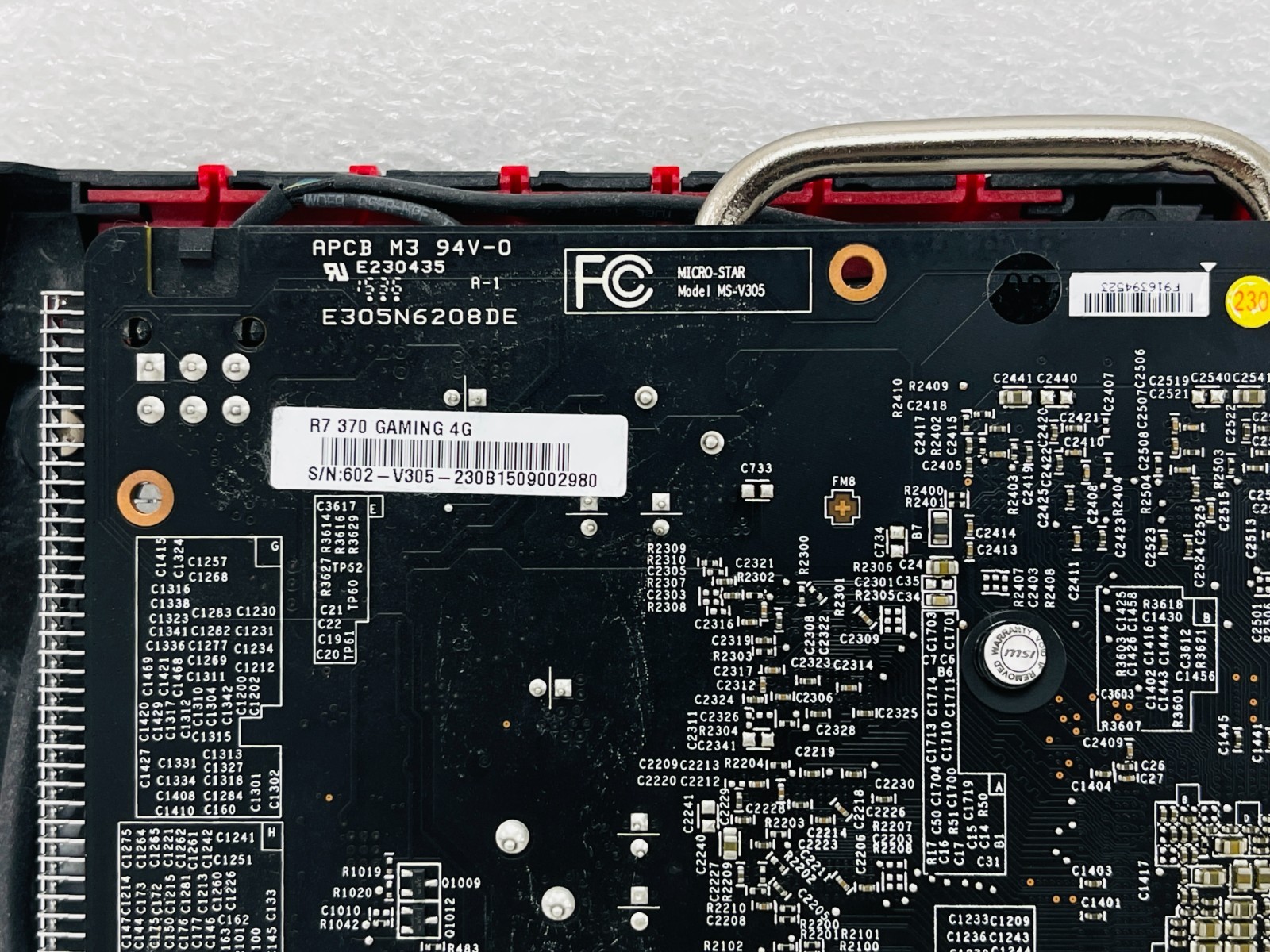USED – MSI R7 370 GAMING 4G GPU GDDR5 SDRAM PCI-Express 3.0×16 w/ Free Shipping
