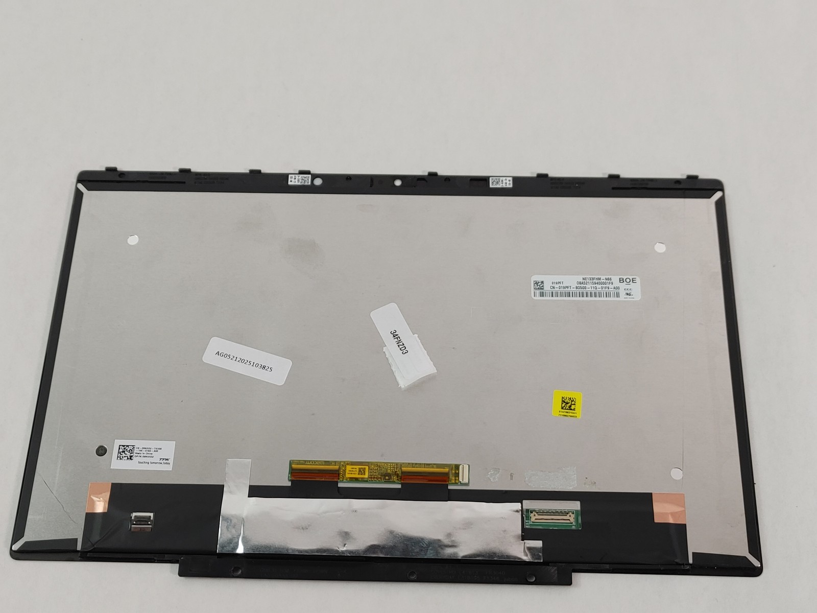 Dell Latitude 7320 13.3 in 30-Pin Glossy LCD Touchscreen Assembly 9NXGV