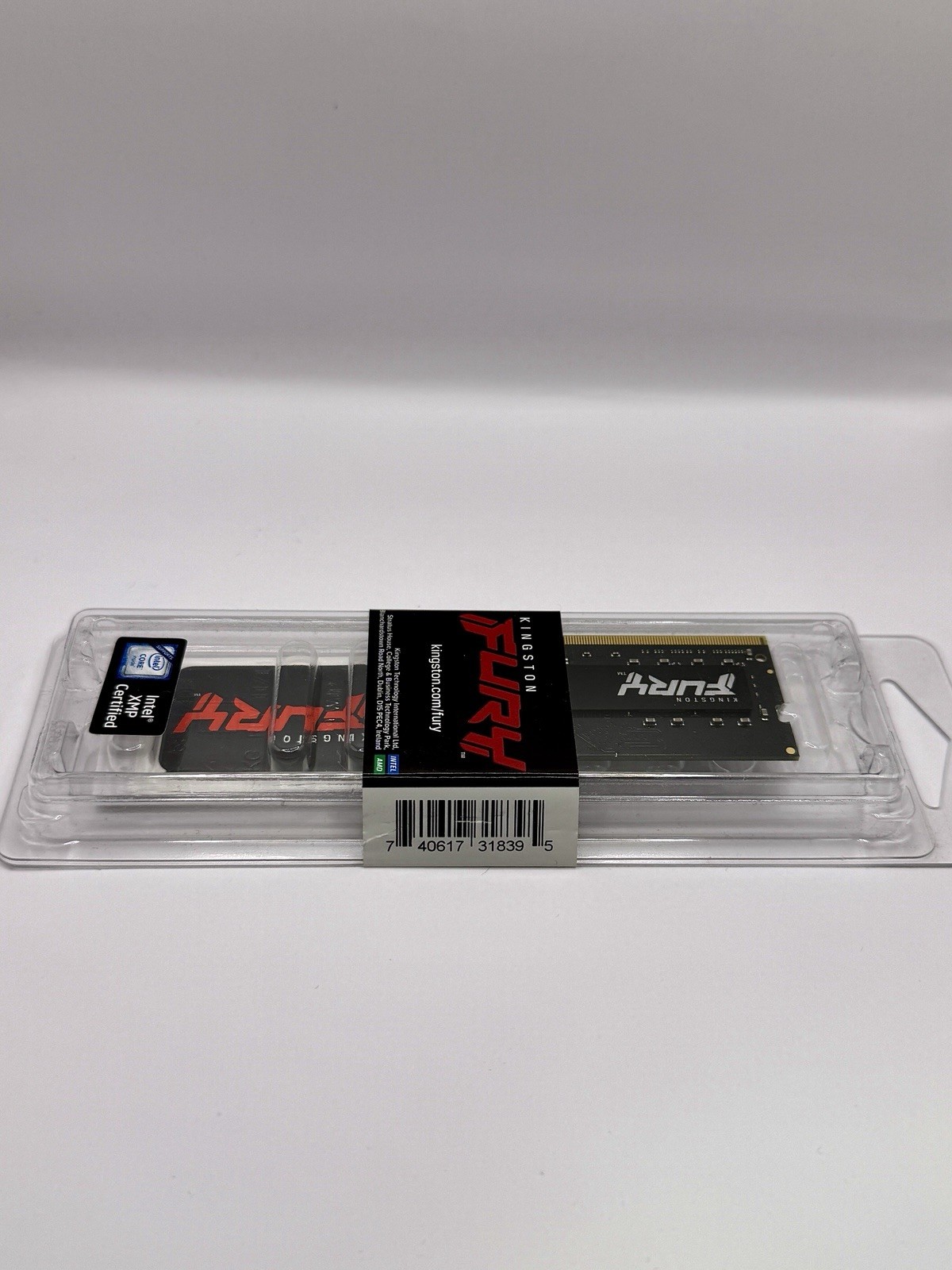 Kingston FURY Impact 16GB DDR4-3200 SO-DIMM 260-Pin Intel XMP KF432S20IB/16