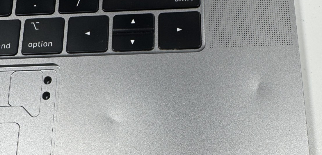 ✅MacBook Pro 15″ A1990 2018 2019 GRAY TOP CASE KEYBOARD TRACKPAD *NO BATTERY* B+