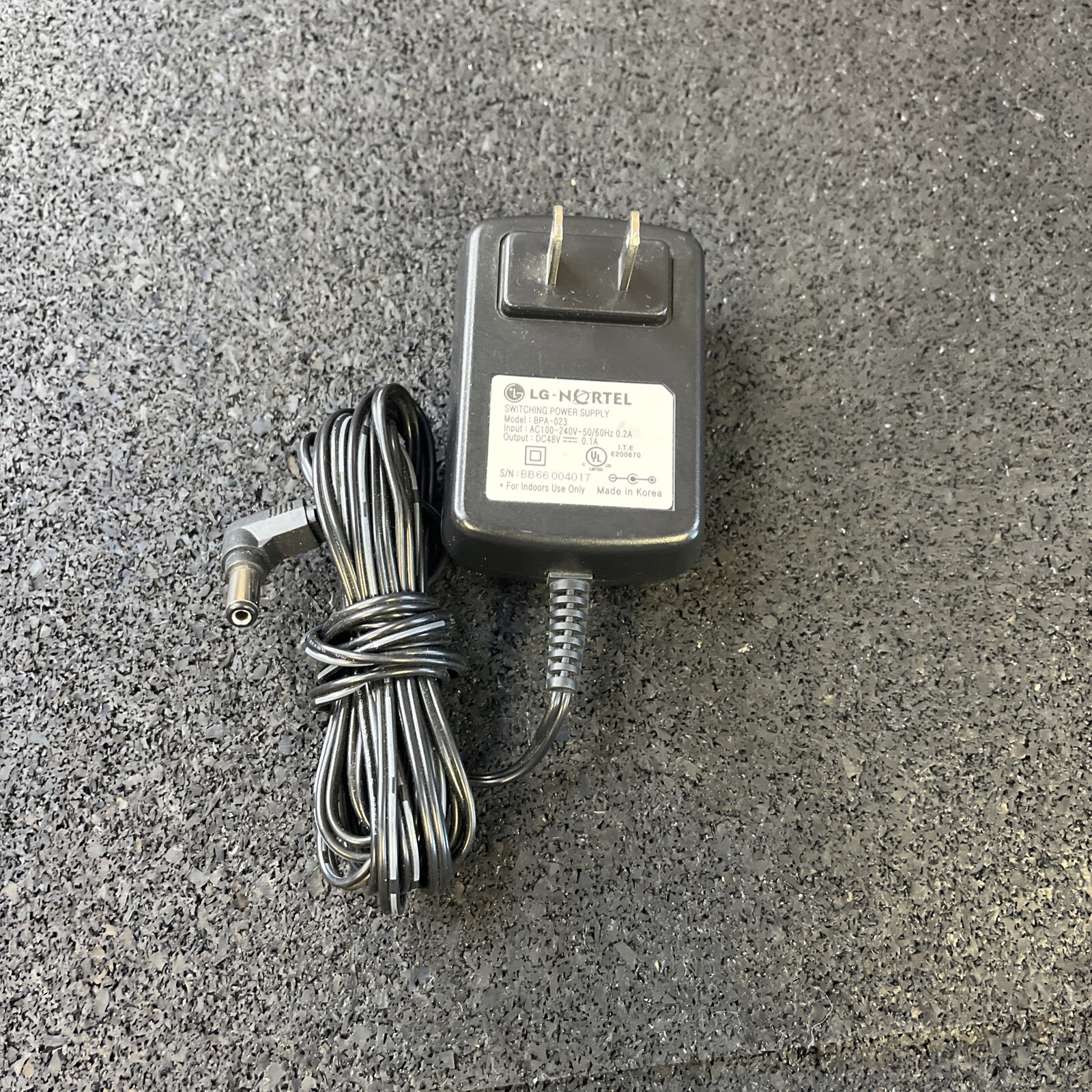 GENUINE LG BPA-023 AC100-240V 50-60HZ 0.2A DC48V 0.1A SWITCHING POWER SUPPLY