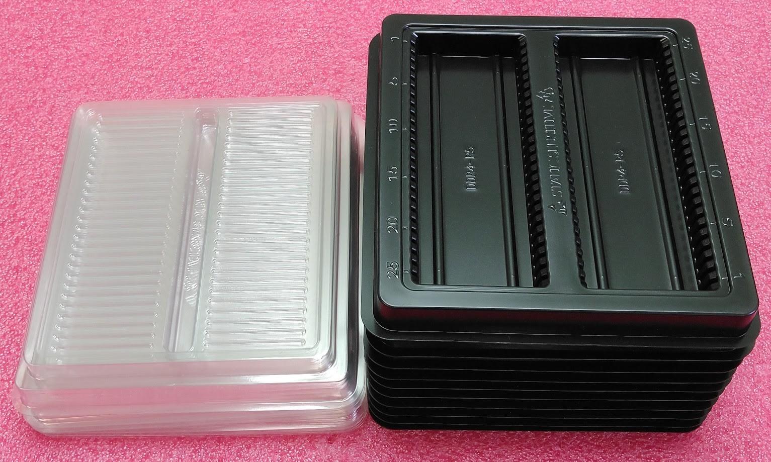 Lot of 10 – SO-DIMM Memory Module Tray – DDR4 DDR5- Fits 50 PCS per tray