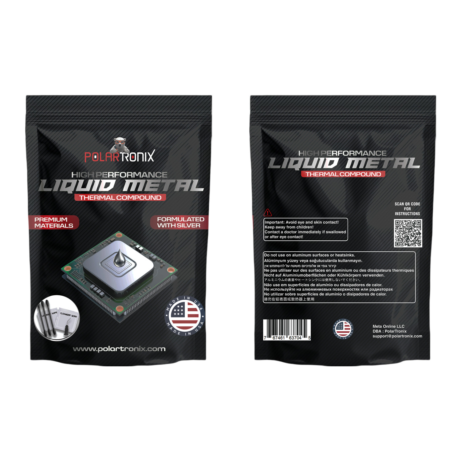 PS5 Over Heating Problem Solver 1.5 Grams Liquid metal thermal paste 130W/m’K