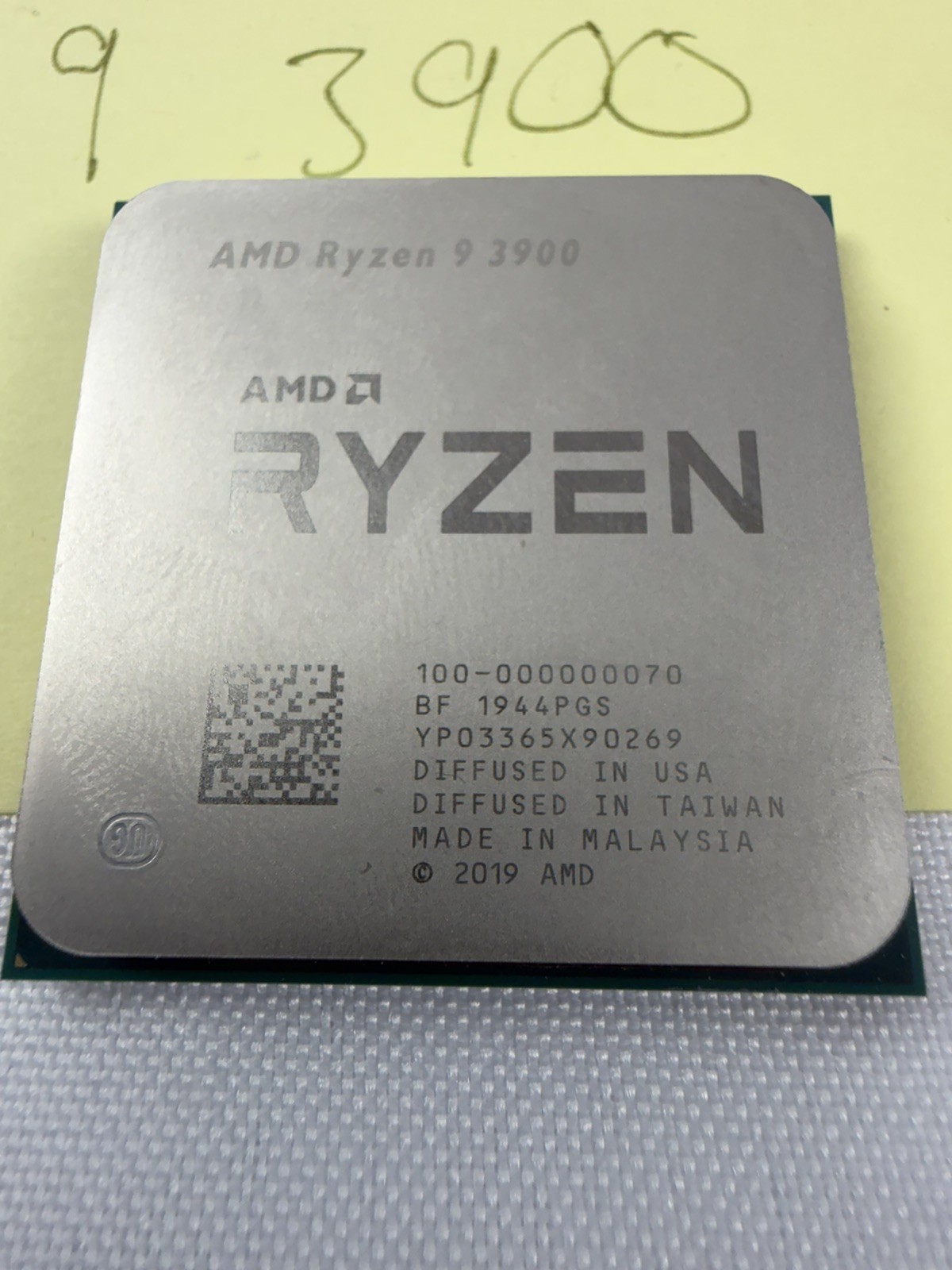 AMD Ryzen 9 3900 Desktop Processor 3.1 GHz, 12-Core, 24-Thread Socket AM4 Tested