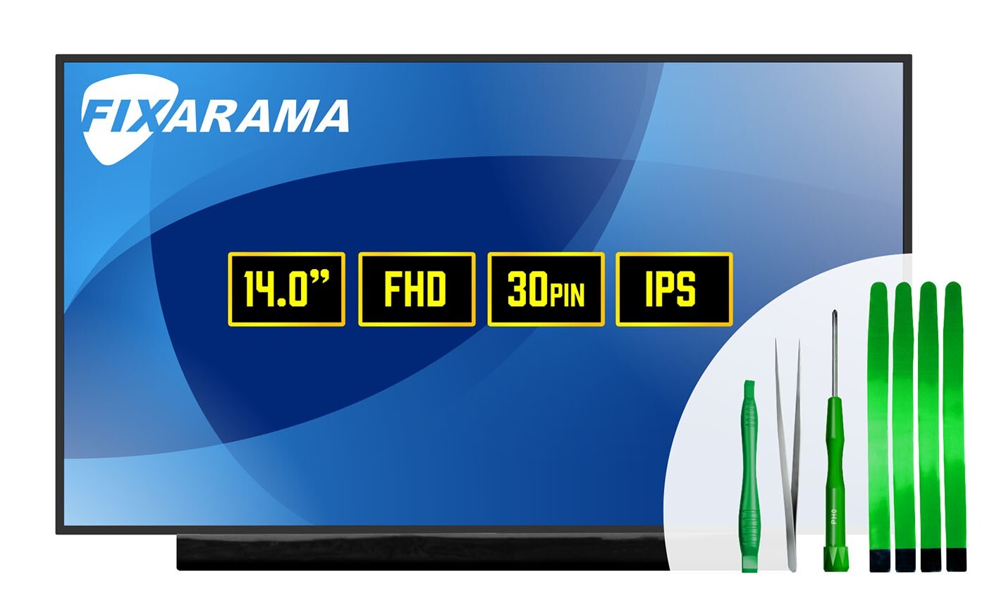 BOE NV140FHM-N48 V8.1 FHD IPS LCD Screen NON-Touch + Tools GRADE A+ FIXARAMA