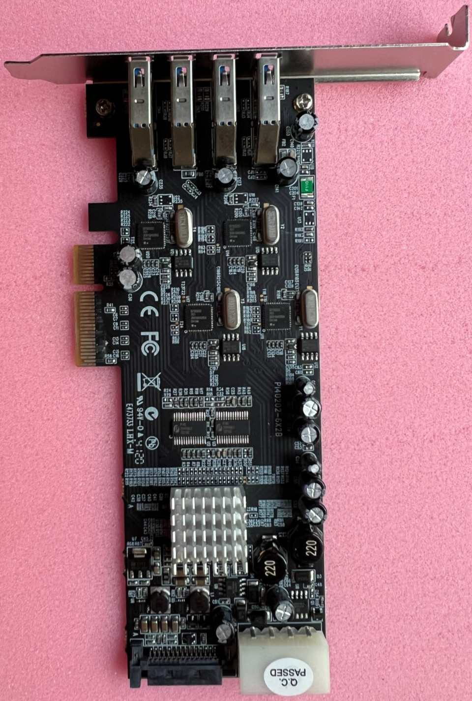 StarTech 4 Port USB 3.0 PCIe Card PEXUSB3S44V with 5Gbps Data Transfer Speed
