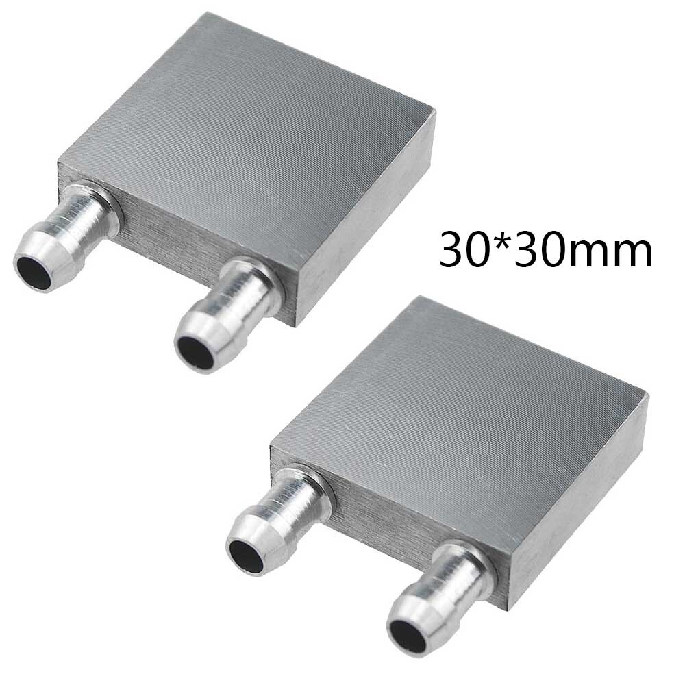 30*30 Radiator Heatsink System Aluminum Water Cooling Block Liquid Water Cooler