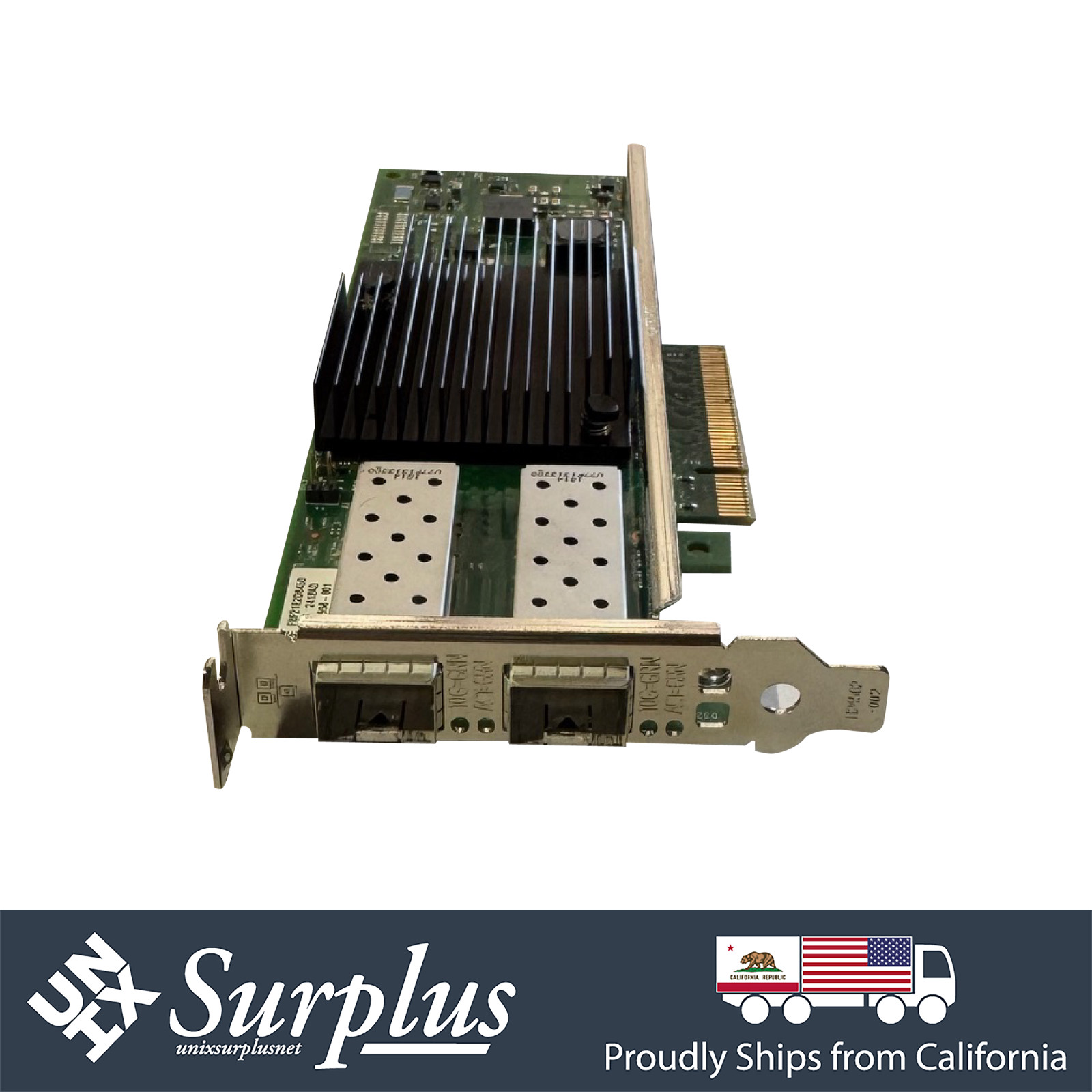Intel OEM X710-DA2 Dual Port 10GB SFP+ PCIe 3.0 x8 Network Card Both Brackets