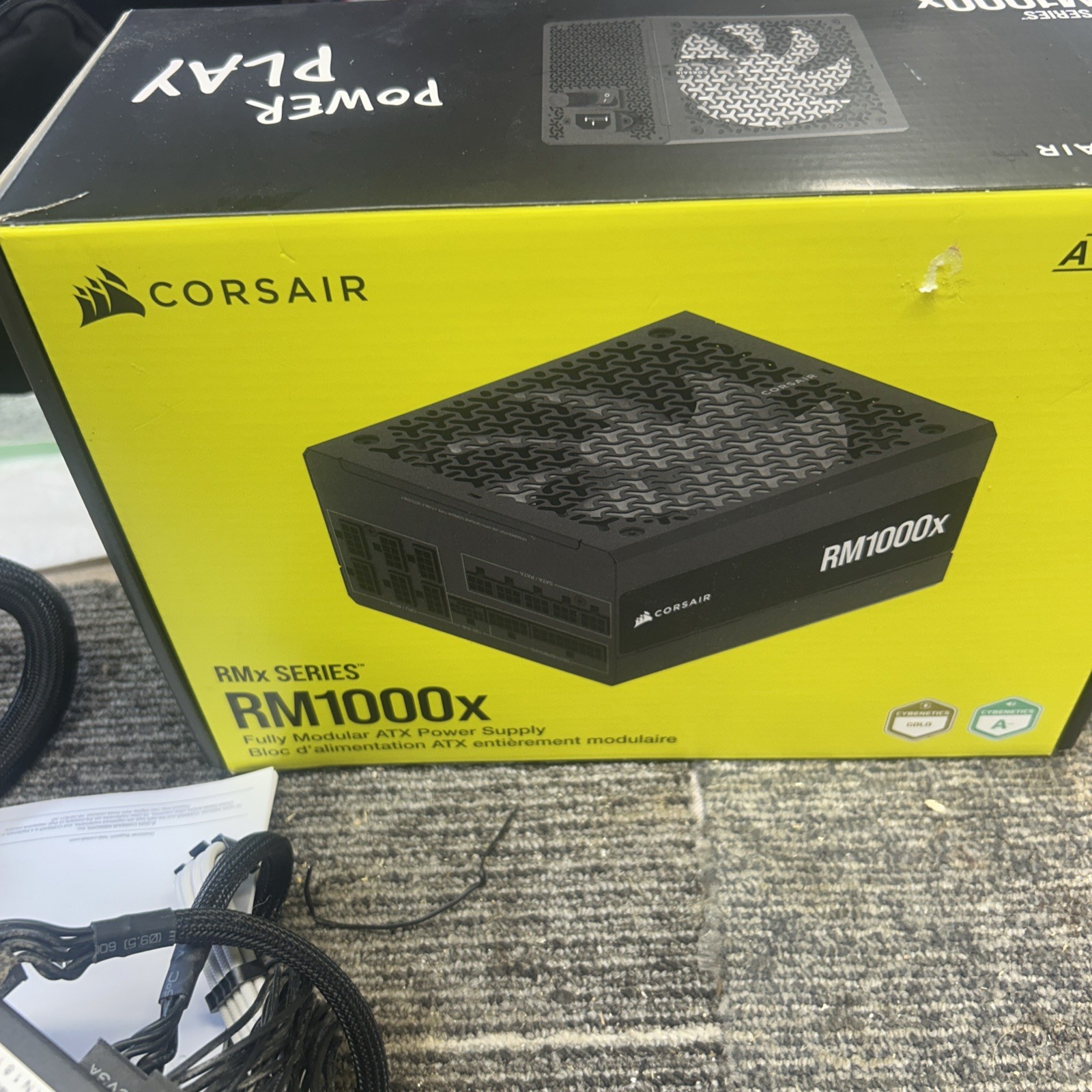 Nice Corsair RM1000x 1000W ATX 3.1 PCIe 5.1 Fully Modular PSU CP-9020271-NA Free