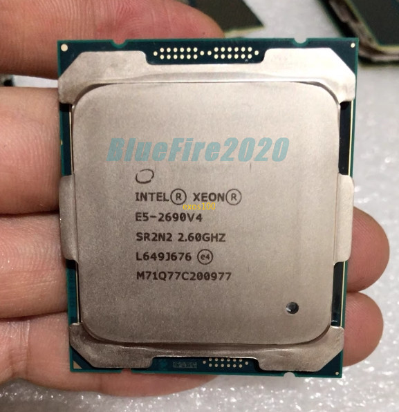 Intel Xeon E5-2690 V4 SR2N2 2.60GHz 14-Core LGA2011-3 X99 CPU Processor 135W