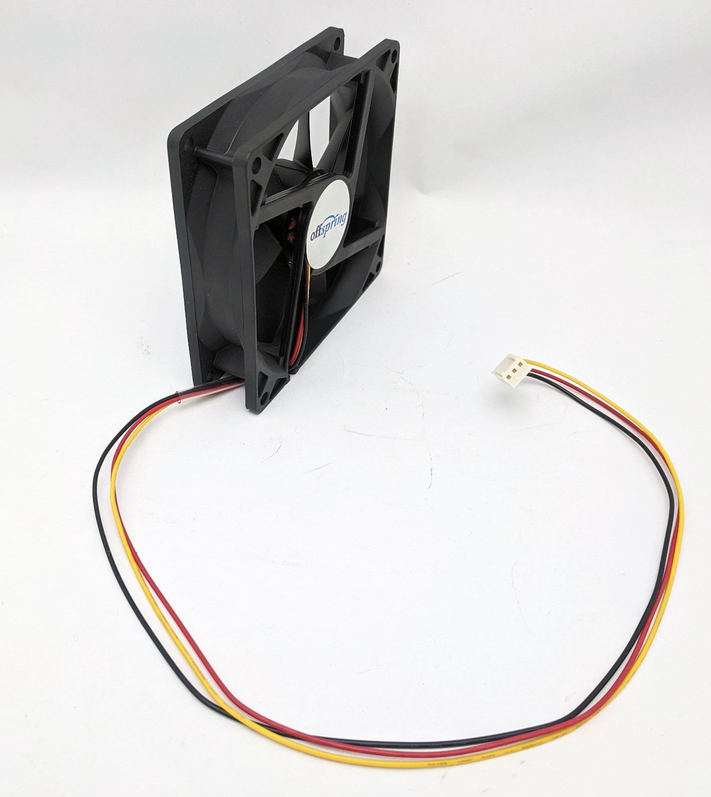 3-Pack: Offspring 90mm x 25mm Ball Bearing 3pin 12V DC 0.15A PC Case Cooling Fan