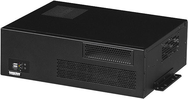 3U (Short 11.81″)(Wall-Rack Mount Chassis)(5.25″+3xHDDs Bay)( ATX/ITX ) Case NEW