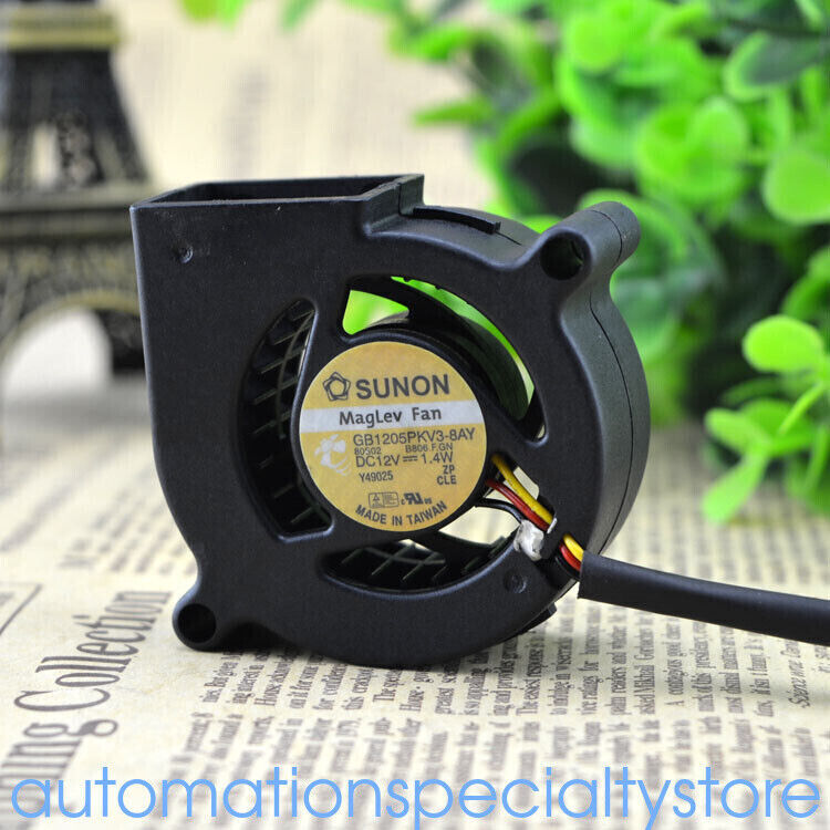 GB1205PKV3-8AY 5020 12V 1.4W 4400RPM 3-pin projector fan blower