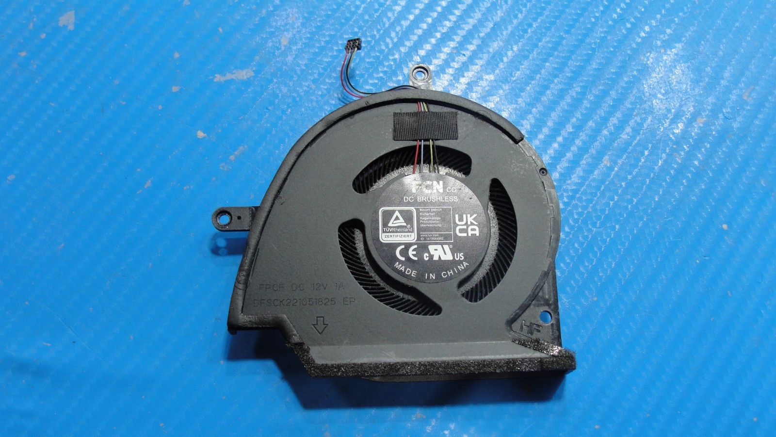 Asus ROG Flow X16 GV601RM 16″ Genuine Cooling Fan 13NR0AP0T02011