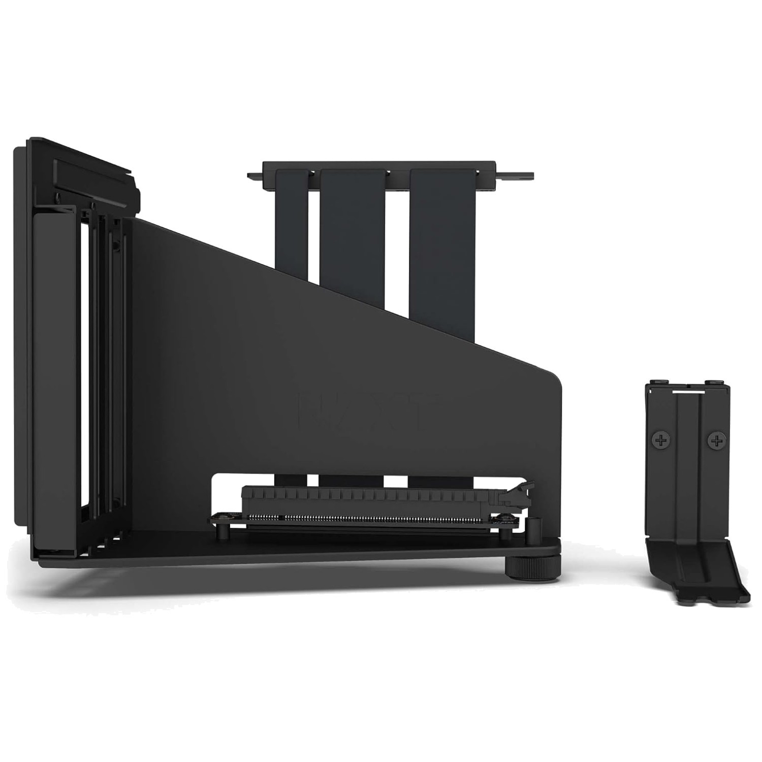 H7 Series GPU Mount – Steel Bracket – Black Vertical Holder
