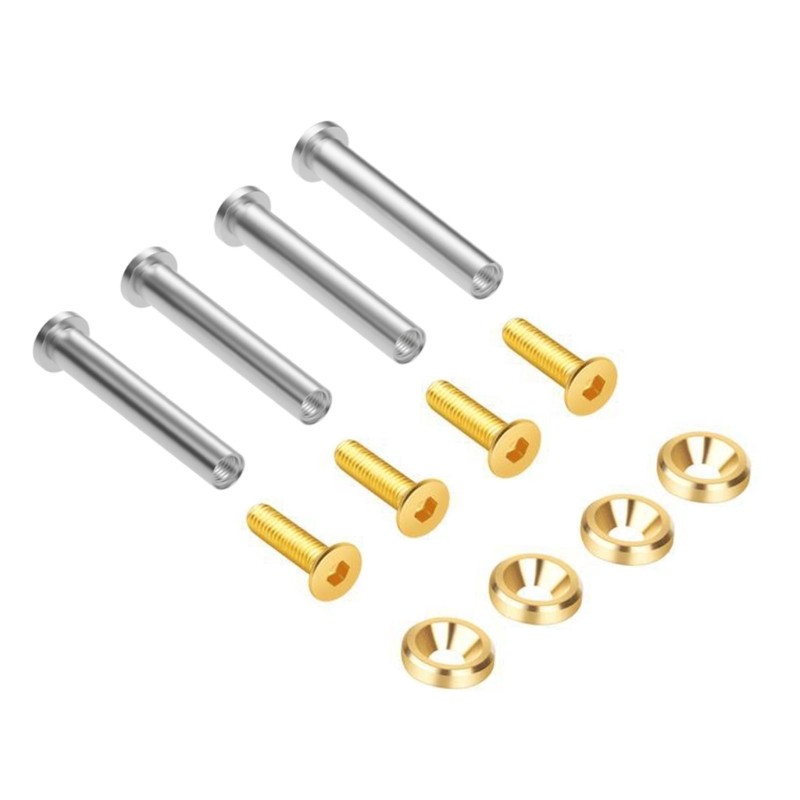 Universal Computer Cooling Fan Screws Reinforced Threads For Frequent