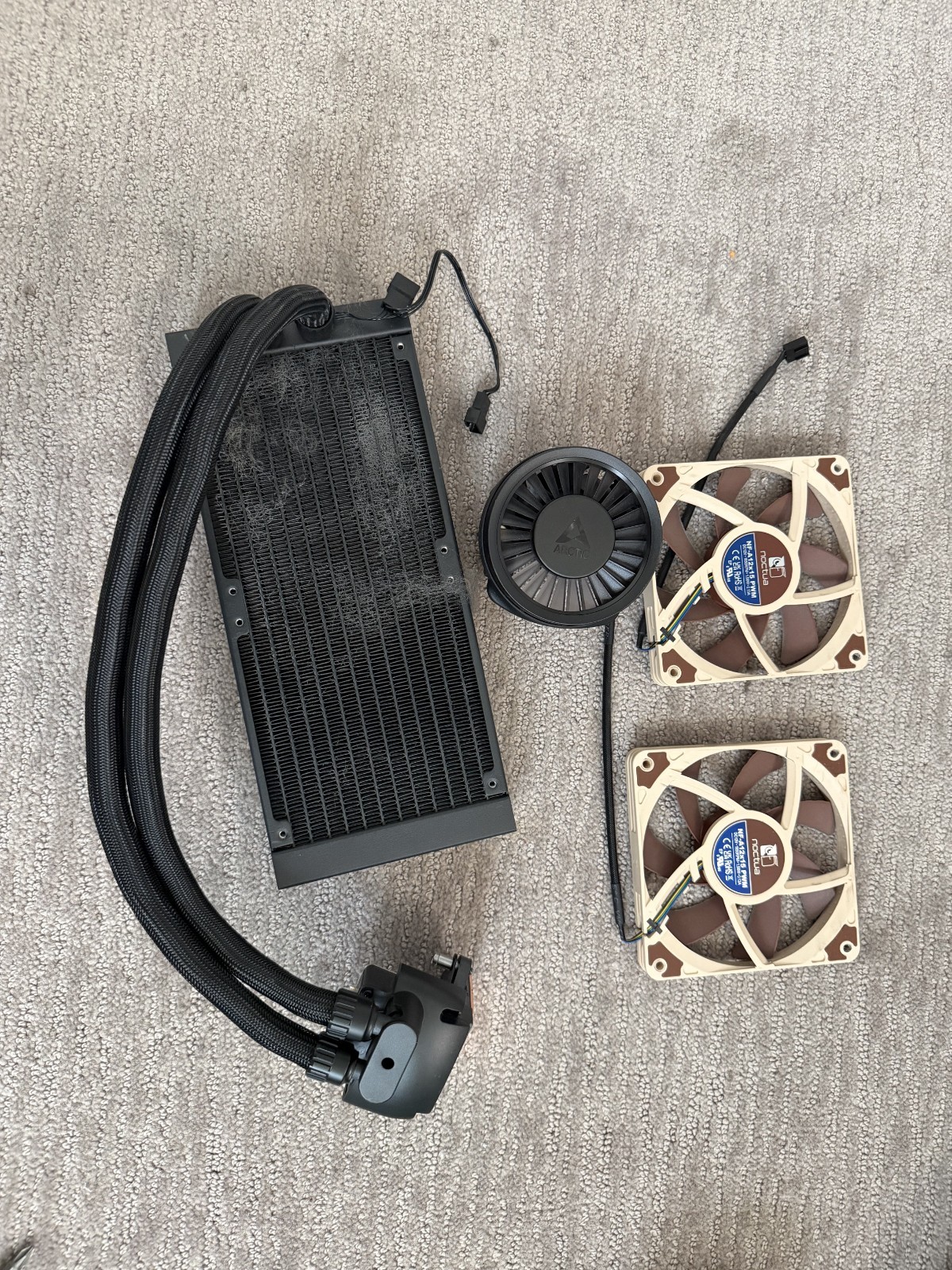 ARCTIC Liquid Freezer III Pro 240-240 mm AIO CPU Cooler w/ Noctua fans