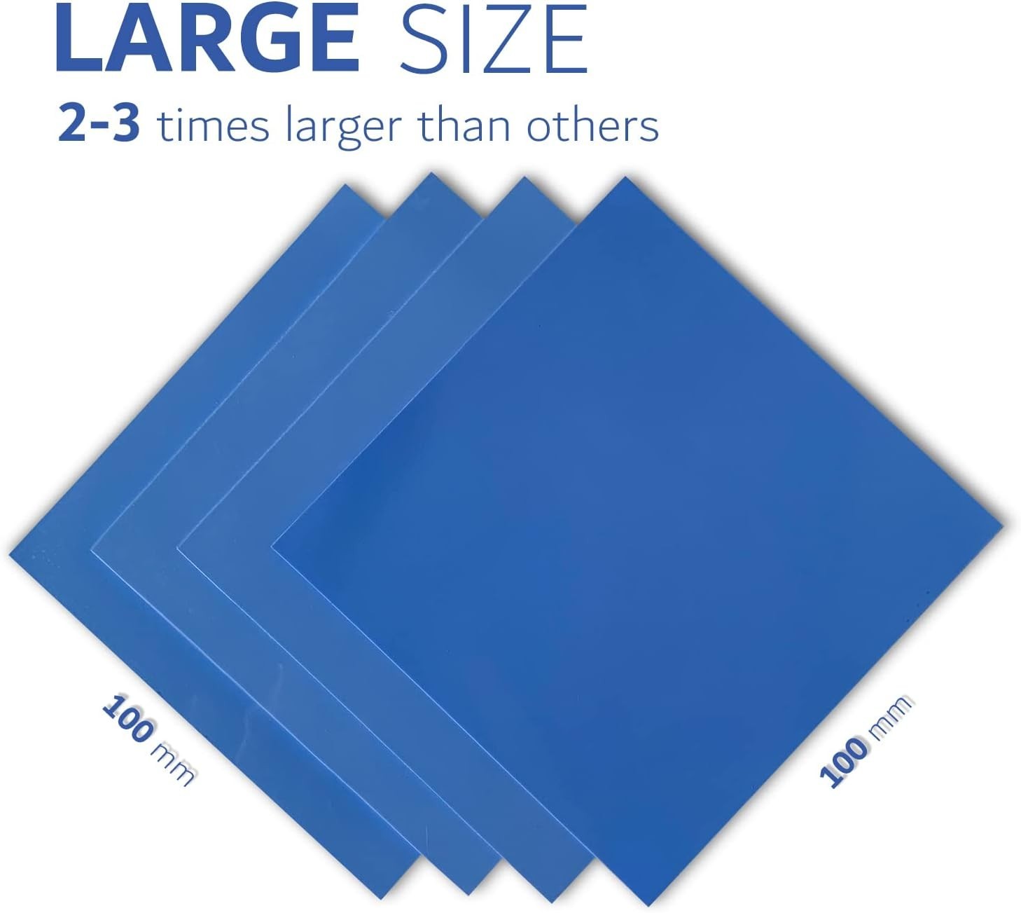 High Performance 4 Pack Silicone Thermal Cooling Pads – Non-Conductive & Safe