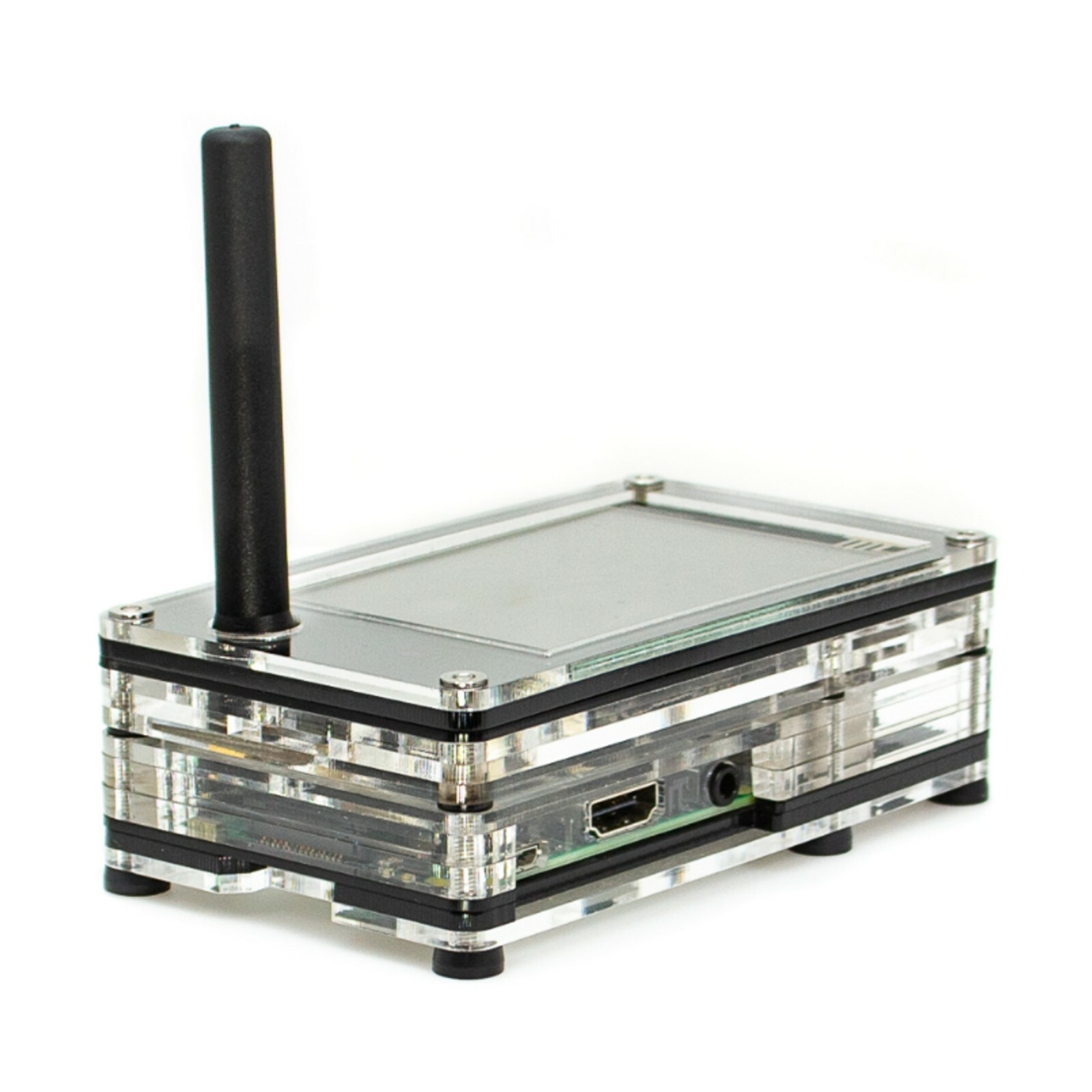 ZRPi-3.5NSX case: RPi 3B+ ZUMspot MMDVM (not included),&3.5″Nextion(incl)