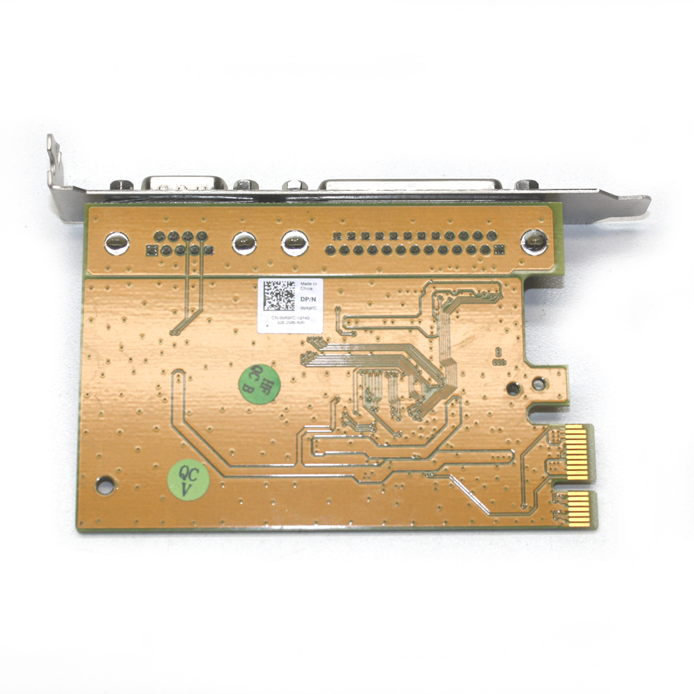Dell Expansion Card 5R3FC YCJ65 Serial RS-232 (DB9) Parallel LPT (DB25) Ports MT
