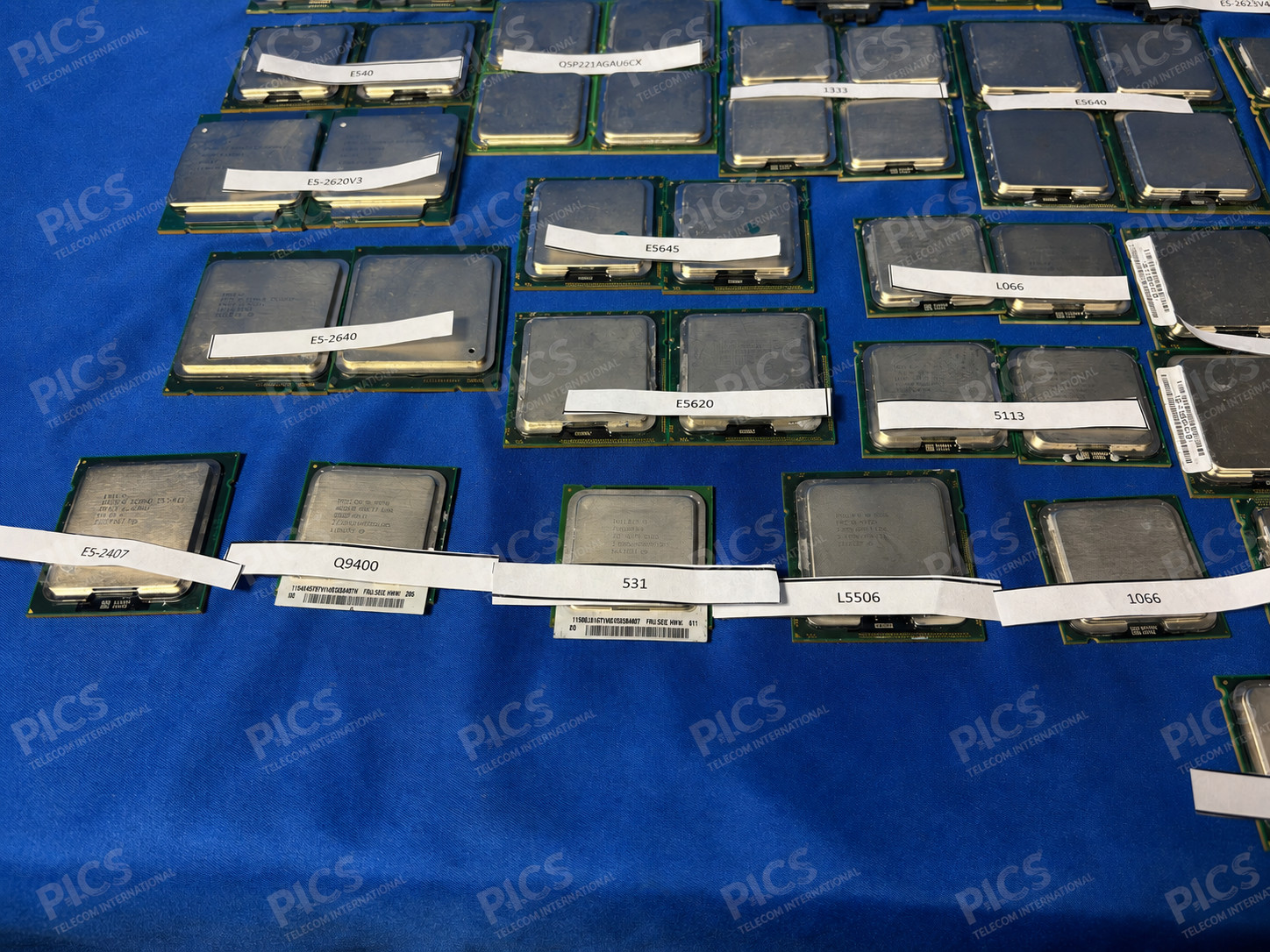 457x Mixed Intel AMD Xeon CPU Processor Lot X5650 E5640 E5430 E5 V2 V3 V4