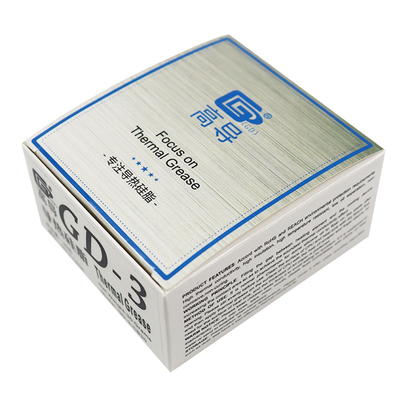 GD-3, 1 Pieces of Net Weight 30 Grams Thermal Paste Grease Heat Sink Compound