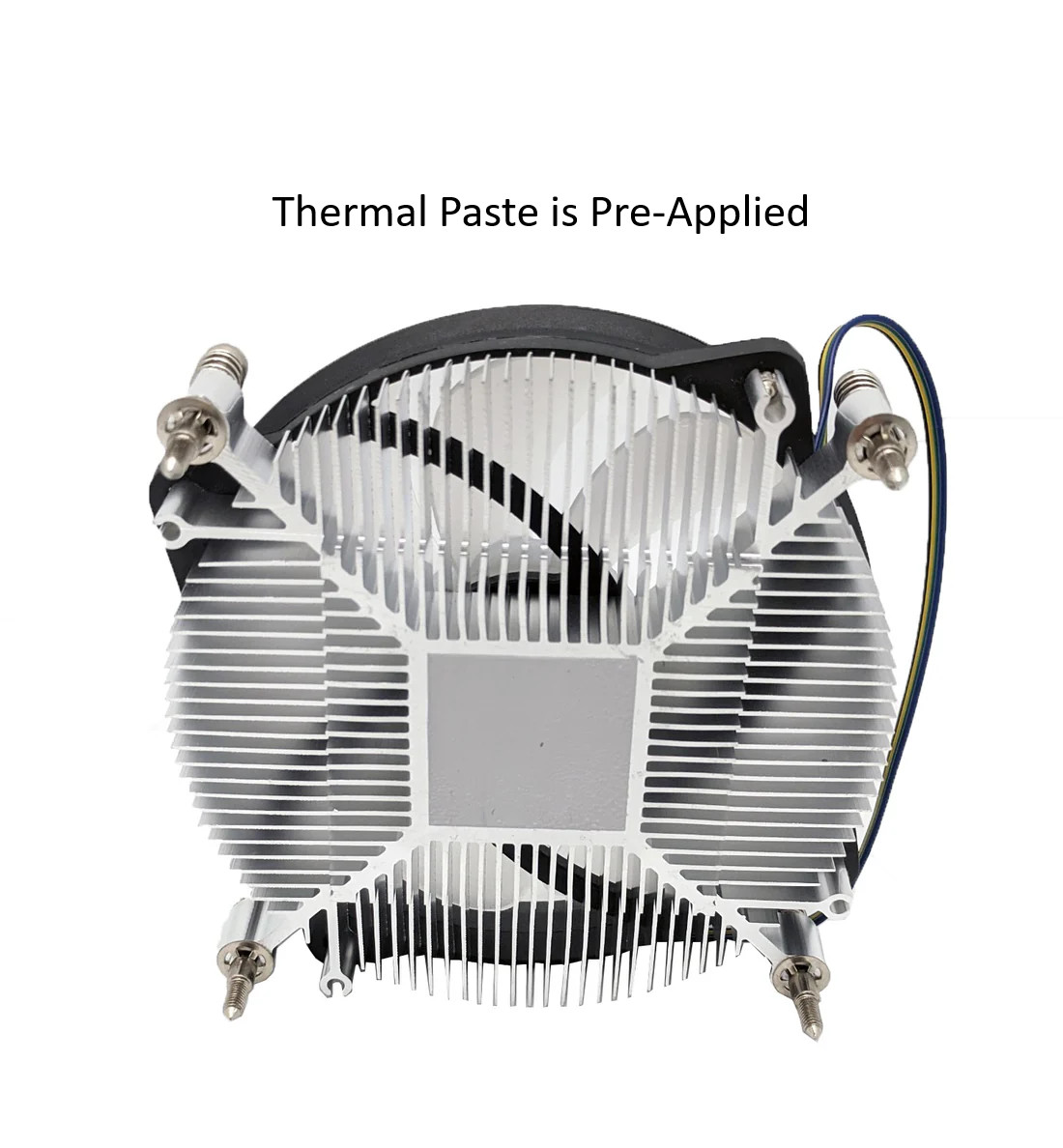 HIGH POWER® Low Profile Blue LED Intel Socket LGA1700 fo i7/i5/i3/i9 CPU Cooling