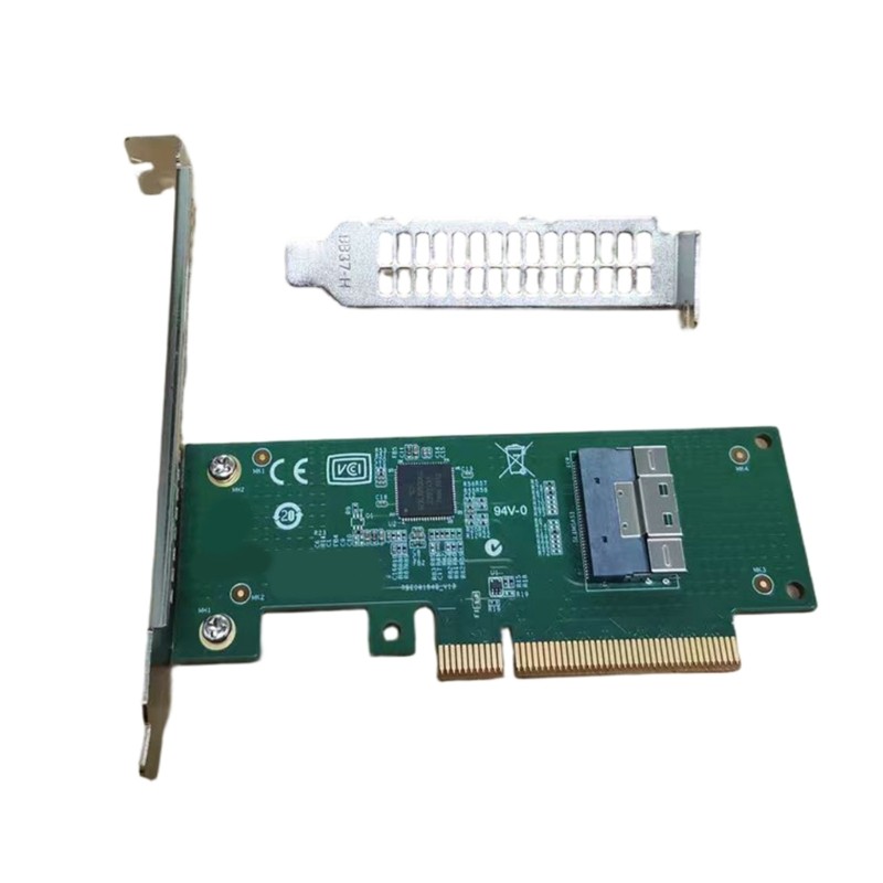 PCIe4.0 X8 to SFF-8654 X8 Host Adapter Motherboards PCIE Adapter Controller