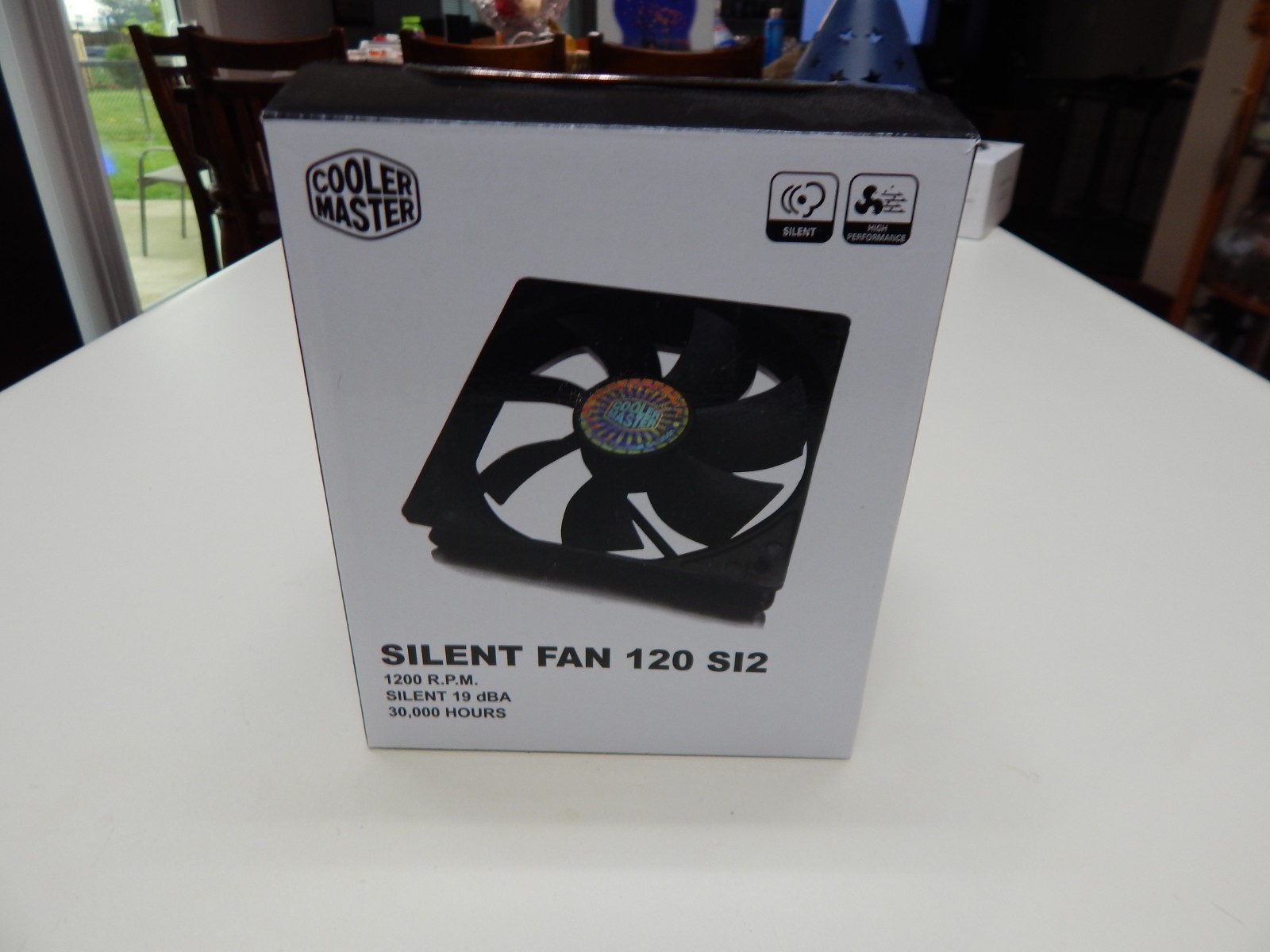 Cooler Master Silent Fan 120 SI2 4 Pack New 1200 RPM 19 dBA Quiet Parts