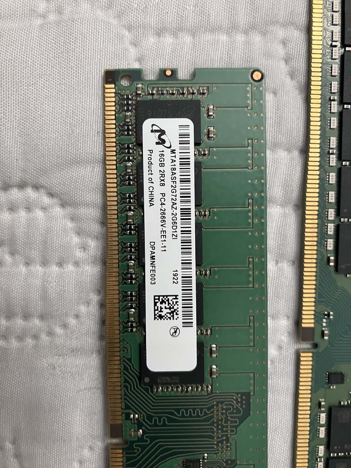 Lot of 17 16GB DDR4 Desktop RAM PC4 2400T 2666V 3200AA Mixed Tested Memory