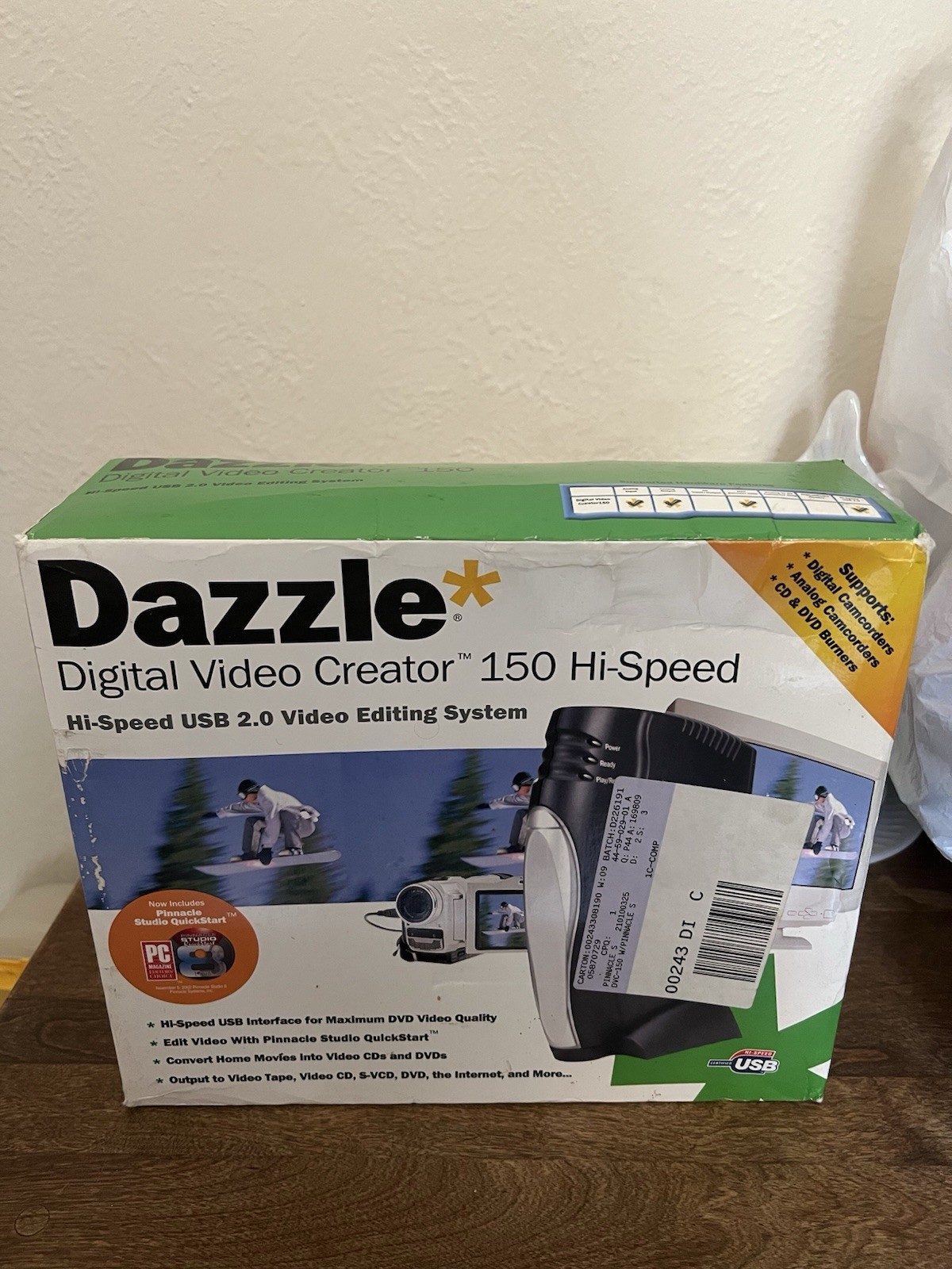 Dazzle Digital Video Creator 150 Hi-Speed USB 2.0 Video Editing System