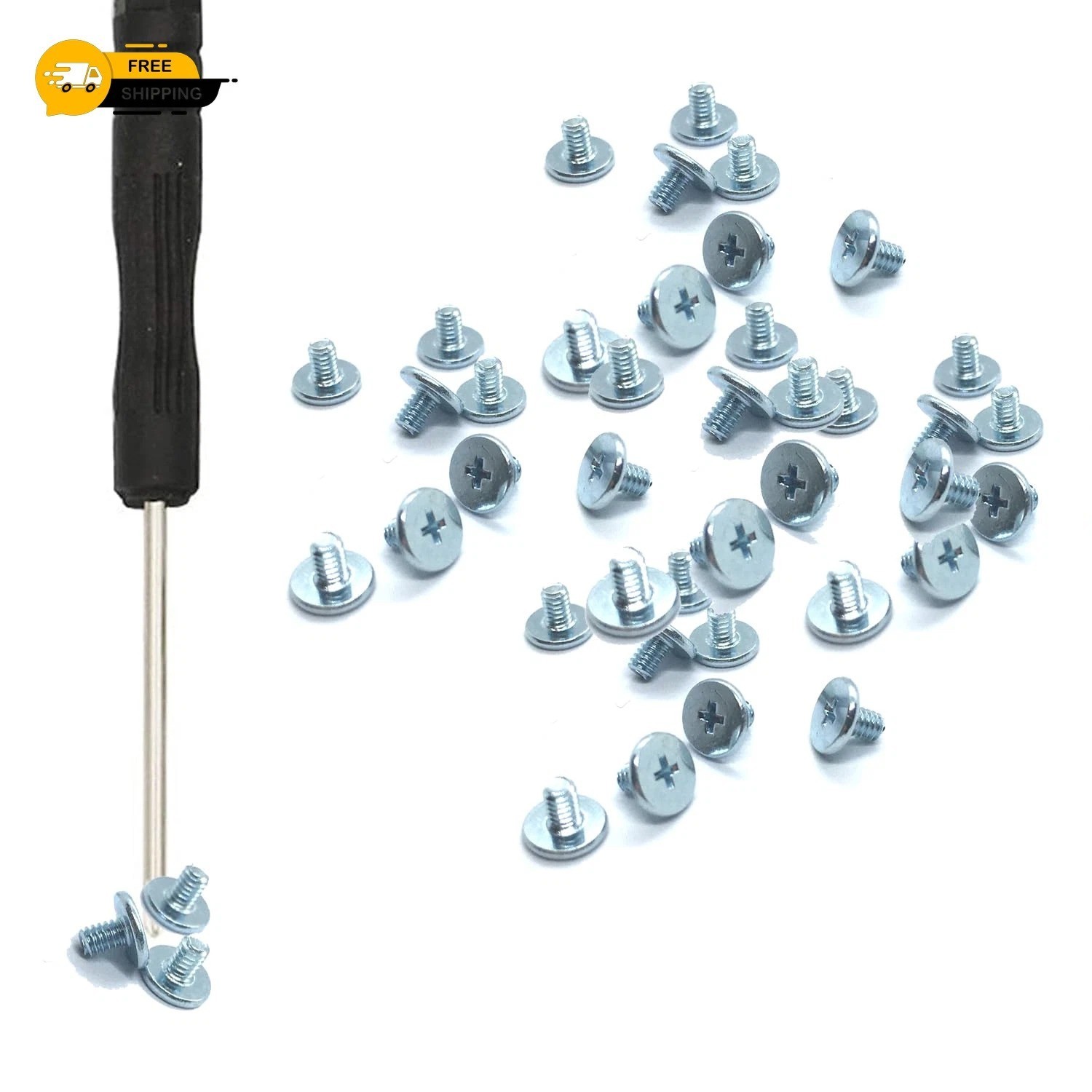 m2 ssd Screws Kit,PCIe NVMe M.2 SSD Mounting Screws – 60x (m2*2.5) Screws +1x…