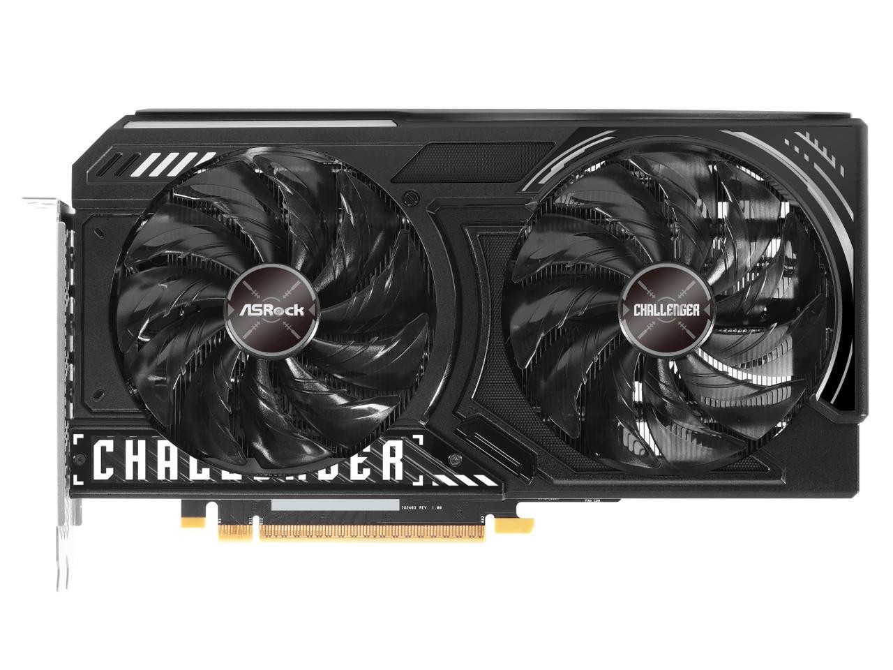 ASRock Challenger Arc B580 12GB GDDR6 PCI Express 4.0 x8 ATX Graphics Card B580