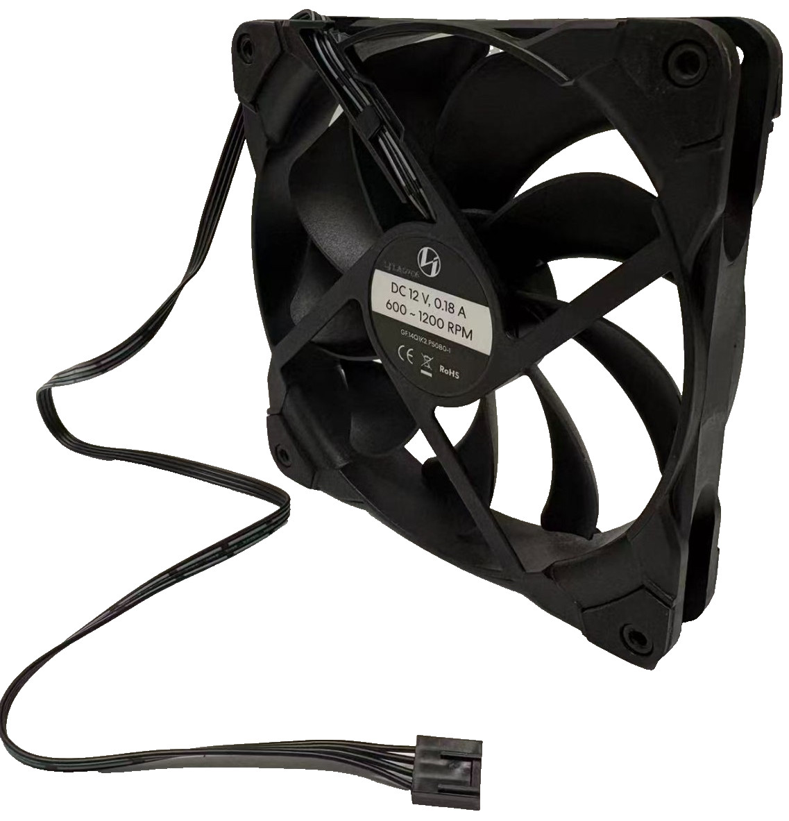 Lian Li OEM 140mm Case Fan GF.12Q1K5.P50W0 Fluid Bearing 1200RPM PC Cooling Fan