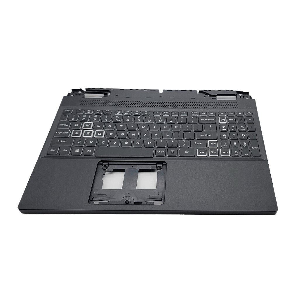 New Palmrest w/ Backlit Keyboard White 6B.QFMN2.001 For Acer Nitro 5 AN515-58 US