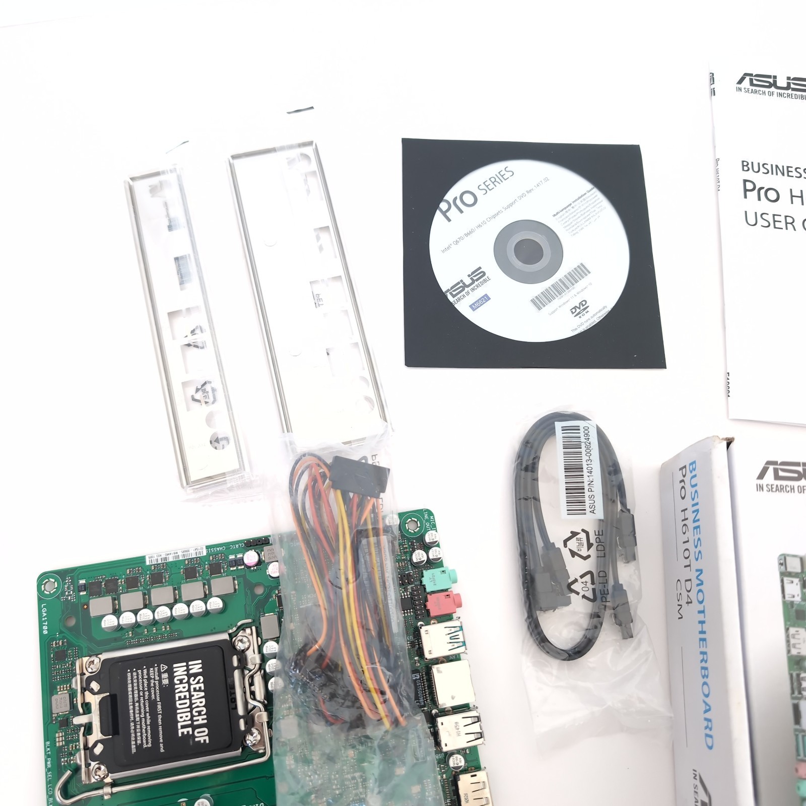 ASUS PRO H610M-CT2 D4 LGA 1700 ATX Intel Motherboard 12th Gen 2022