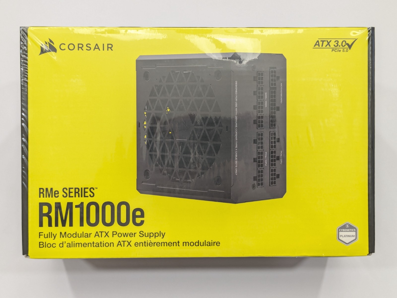 CORSAIR RM1000e 1000W 80+ Gold Fully Modular Power Supply – Factory Sealed