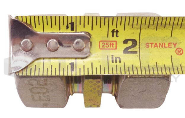 NEW EO/PARKER HYDRAULIC ADAPTER COUPLING, 1-1/8″ID, 1-1/8″ID, 28-L NUT *QTY*