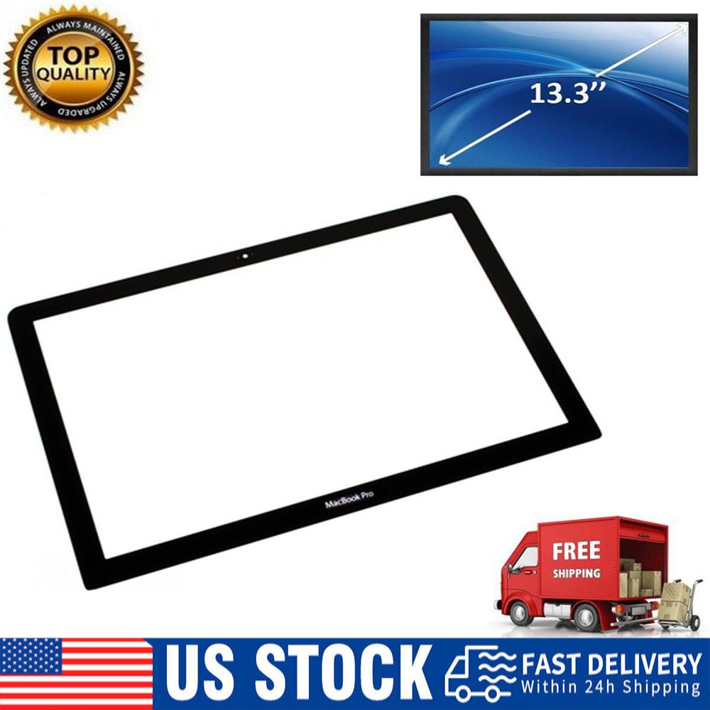 For MacBook Pro 13.3″ 13″ A1278 Front LCD Glass Screen Replacement Par A1278 NEW
