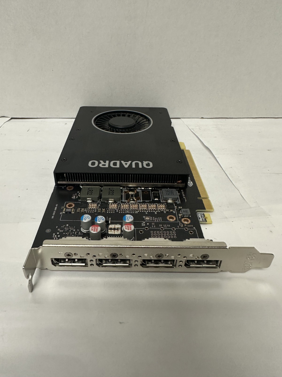 Dell NVIDIA Quadro P2200 Graphic Card / 5GB GDDR5X 4x DP DisplayPort