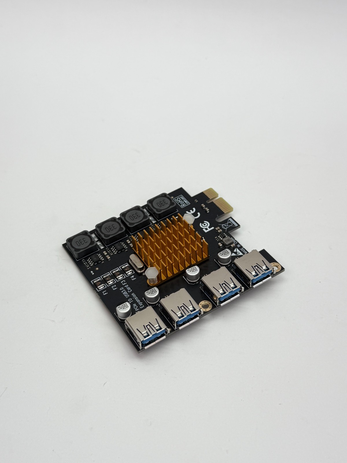 4-Ports USB 3.0 PCI-E Expansion Card PCI Express PCIe USB 3.0 HUB Adapter 5Gbps