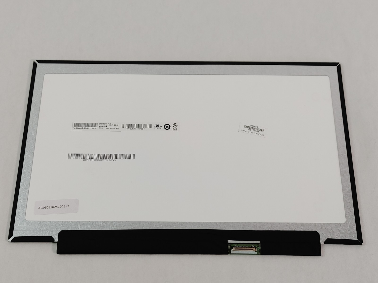 AU Optronics B133HAN06.6 HW3A 1920 x 1080 13.3 in Matte Laptop Screen