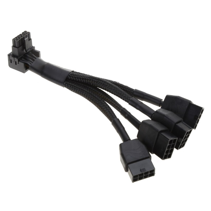 3x8Pin 4x8Pin to 16Pin PCIE 5.0 Adapter Line for CPU RTX4090 RTX4080 12VHPWR 90°