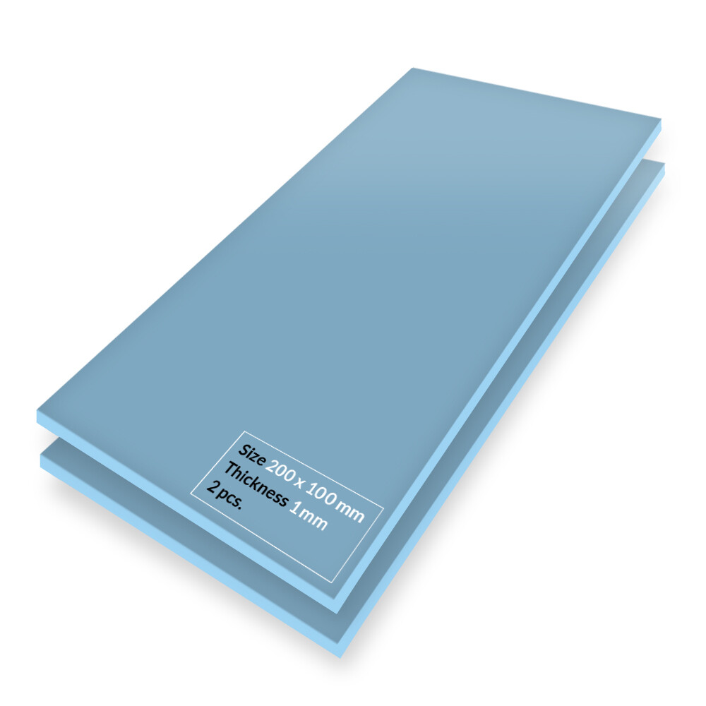 ARCTIC TP-3 Premium Performance Thermal Pad 200x100x1.0mm (2 Pack) Conductive