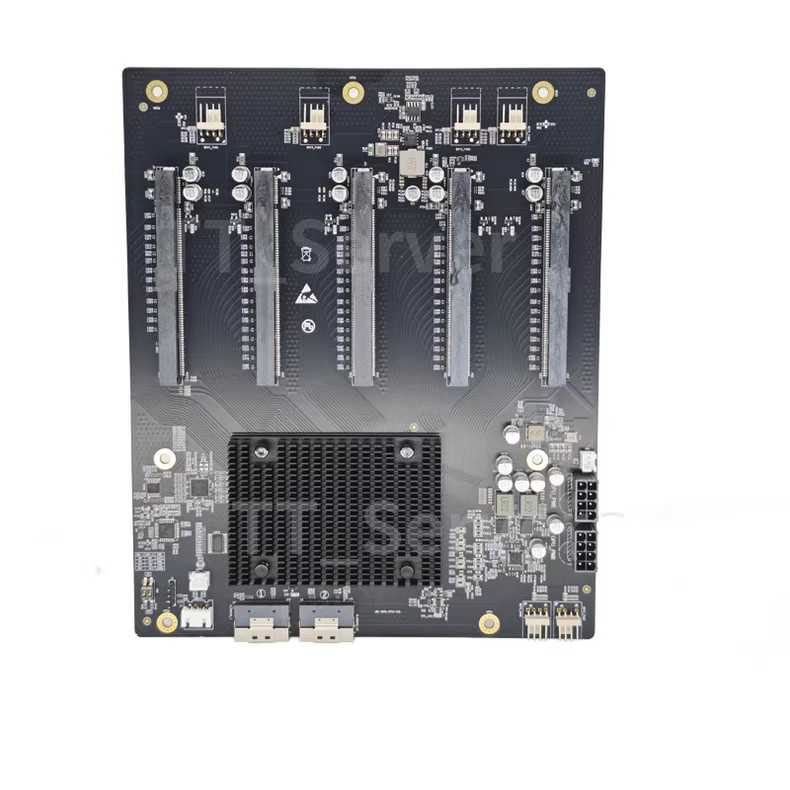 PLX88096 Expansion Card PCIe 4.0 5-card expansion backplane Adapter Board