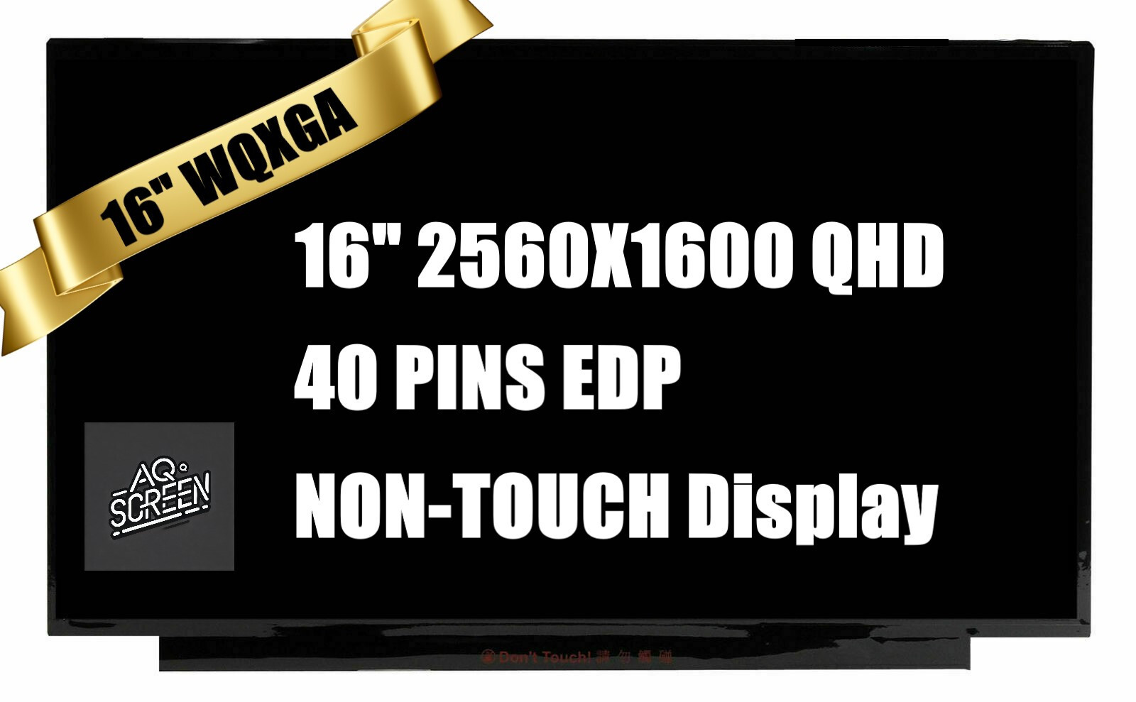 For Dell Alienware M16 R1 R2 P124F LCD LED SCREEN 2560X1600 165Hz XT70W 16″ new