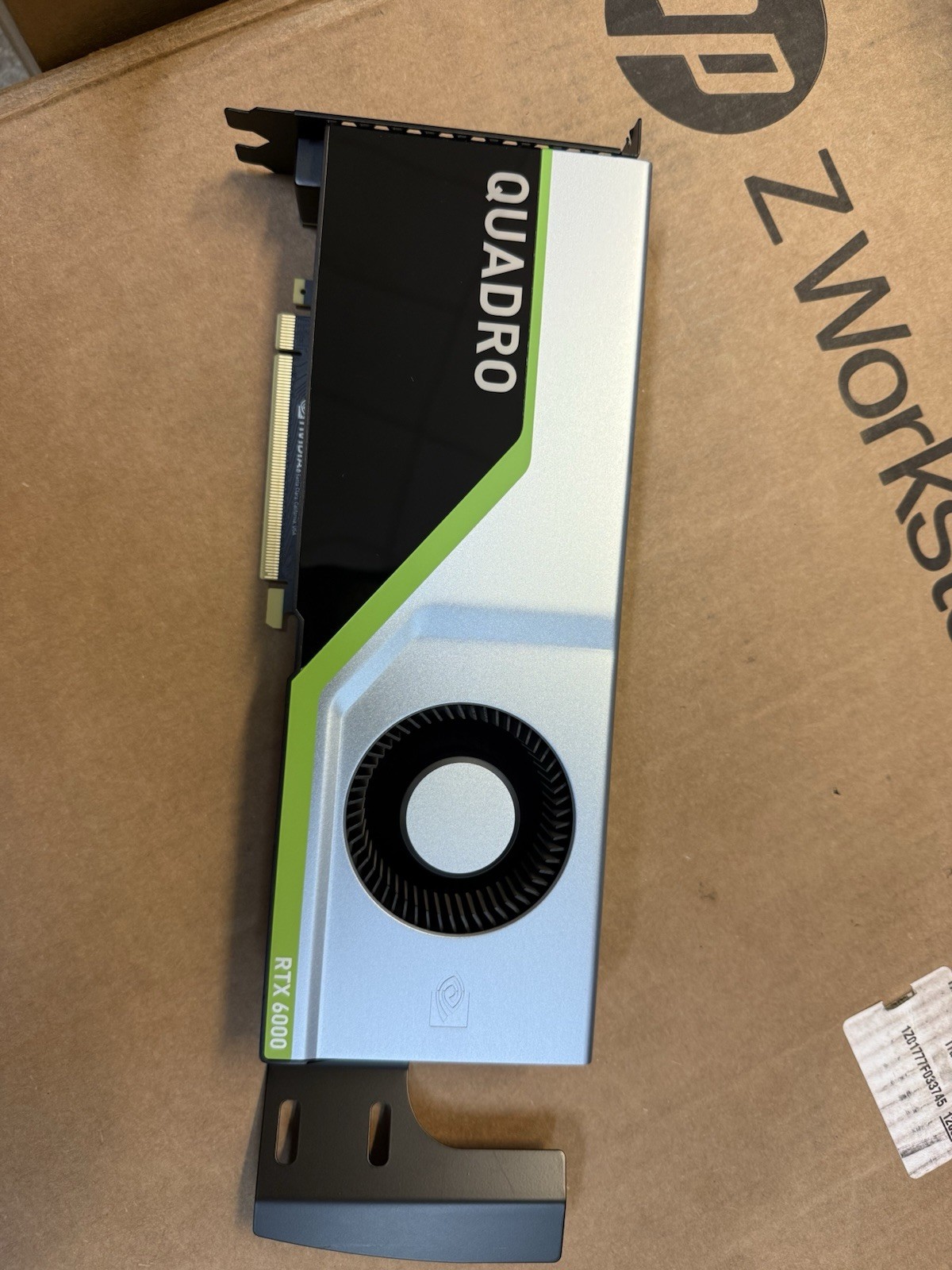3 X HP NVIDIA Quadro RTX 6000 24GB GDDR6 Graphics Card RTX6000