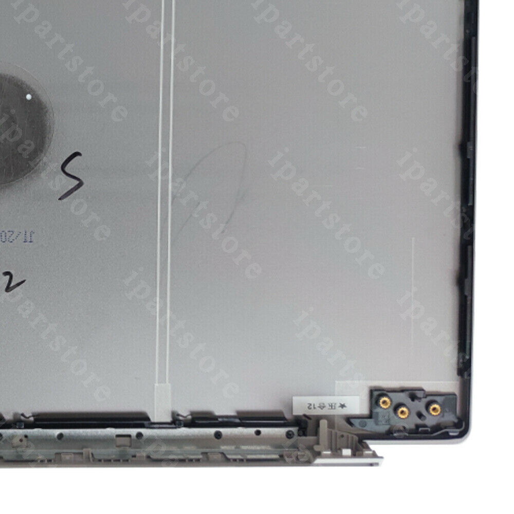 New For HP 15-CS 15-CW 15in Laptop Top Lid LCD Back Cover Grey W/ Screen Hinges